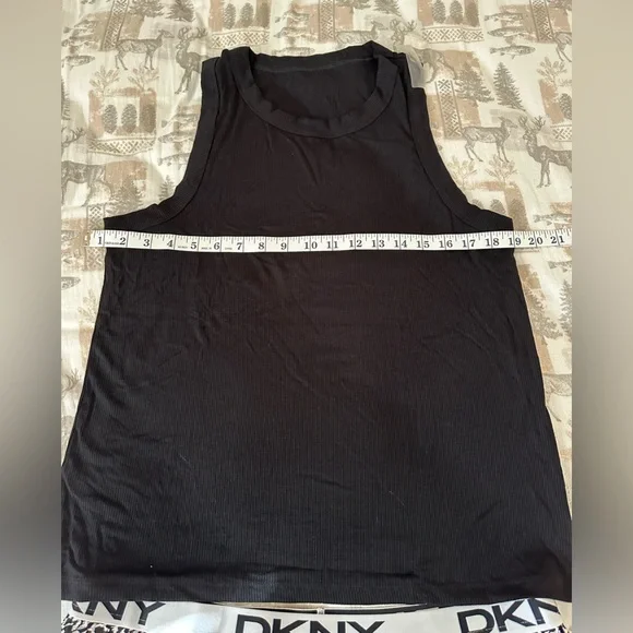 DKNY Women's 2 Piece Outfit Set Tank Top &Short (Black Animal Print)‎ Sz XL New - Picture 6 of 11
